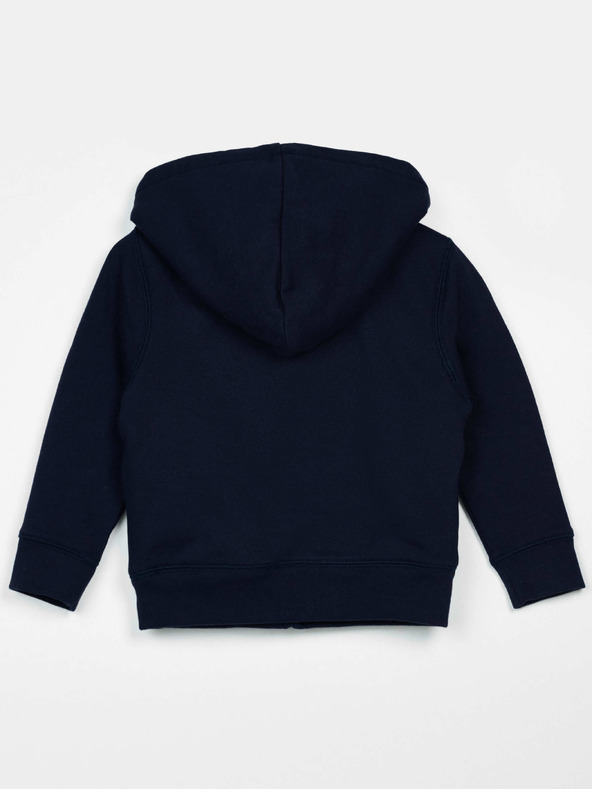 GAP Dětská zateplená mikina logo GAP
