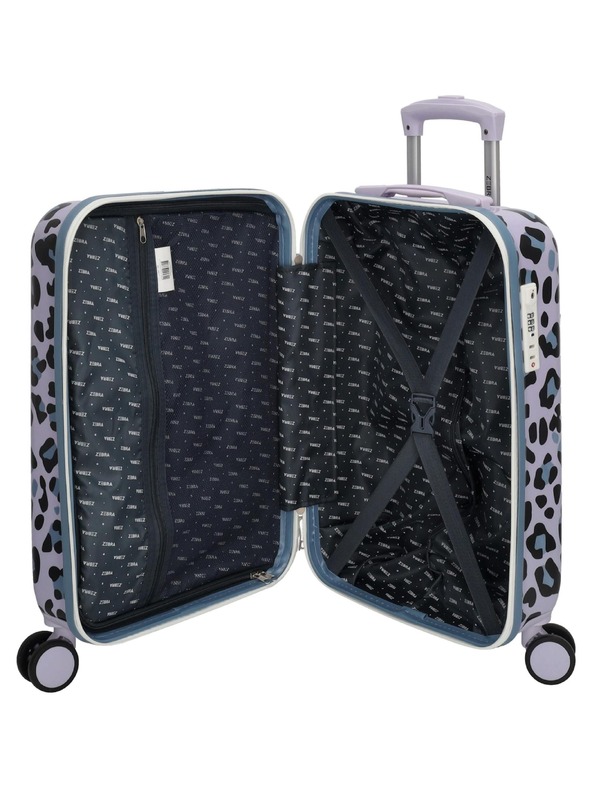 Zebra Trends Cestovní kufr Zebra Travel 21493 S Panter