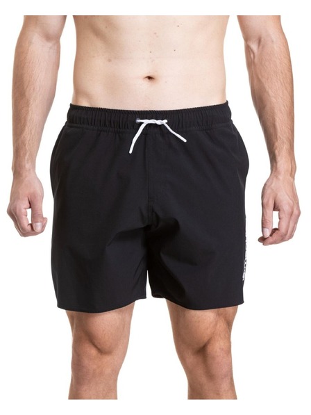 Meatfly Meatfly pánské plavky Keith Boardshorts 17" Black / White