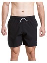 Meatfly Meatfly pánské plavky Keith Boardshorts 17" Black / White