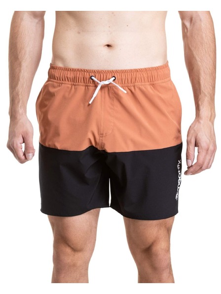 Meatfly Meatfly pánské plavky Keith Boardshorts 17" Sienna / Black