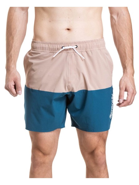 Meatfly Meatfly pánské plavky Keith Boardshorts 17" Nougat / Super Teal