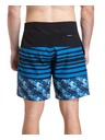 Meatfly Meatfly pánské plavky Ernie Boardshorts 19" Blue Mountains / Stripes / Black