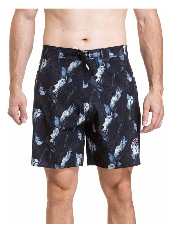 Meatfly Meatfly pánské plavky Ernie Boardshorts 19" Deep Lake