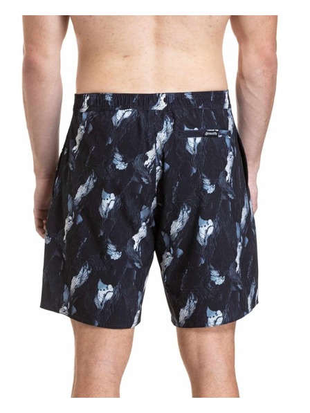 Meatfly Meatfly pánské plavky Ernie Boardshorts 19" Deep Lake