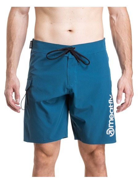 Meatfly Meatfly pánské plavky Mitch Boardshorts 21" Super Teal