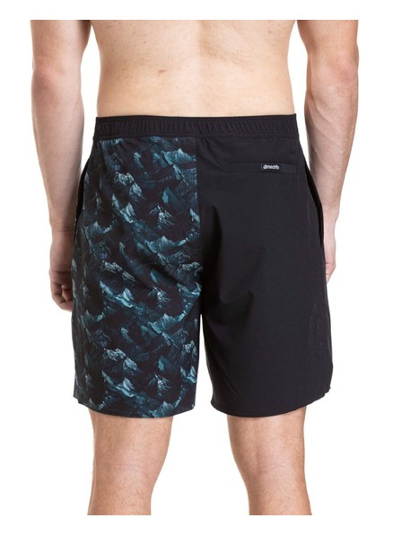 Meatfly Meatfly pánské plavky Ernie Boardshorts 19" Green Mountains / Quiet Gray