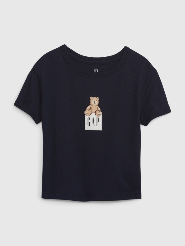 GAP Dětské tričko s medvídkem GAP