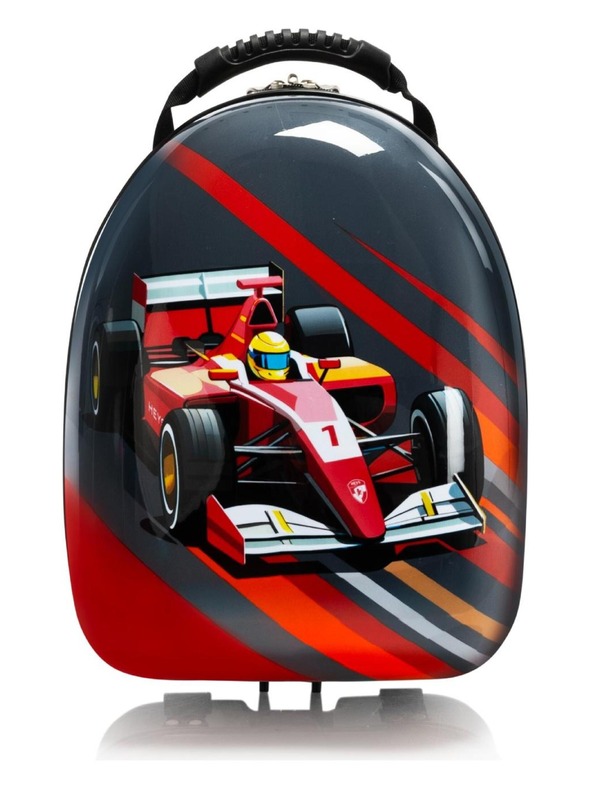 Heys Dětský kufr Heys Turbo Tots Scooter Race Car