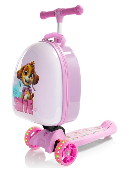 Heys Dětský kufr Heys Turbo Tots Scooter Paw Patrol Pink