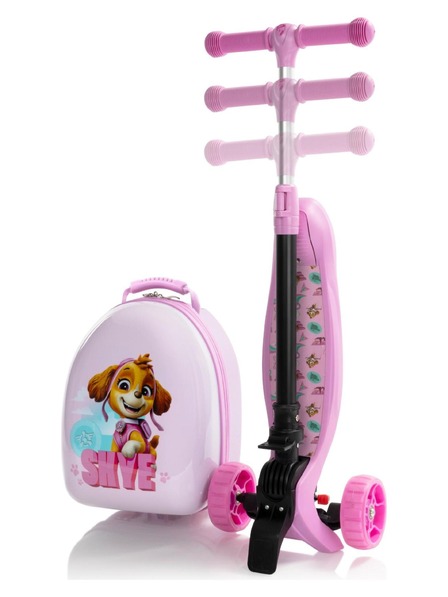 Heys Dětský kufr Heys Turbo Tots Scooter Paw Patrol Pink