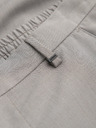 Ombre Clothing Pánské chino kalhoty REGULAR FIT s elastickým pasem - šedé a béžové V1 P1525 Ombre Clothing