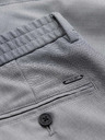 Ombre Clothing Pánské chino kalhoty REGULAR FIT s elastickým pasem - šedé V2 P1525 Ombre Clothing