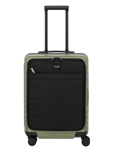 Titan Cestovní kufr Titan Overseas S Front pocket Forest green