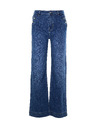Orsay Modré dámské wide leg džíny ORSAY
