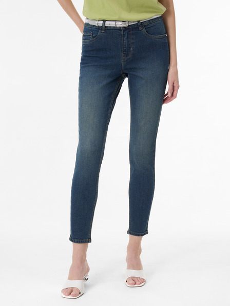 Orsay Tmavě modré dámské skinny fit džíny ORSAY