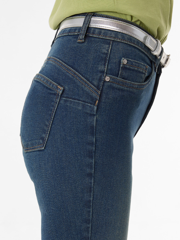 Orsay Tmavě modré dámské skinny fit džíny ORSAY