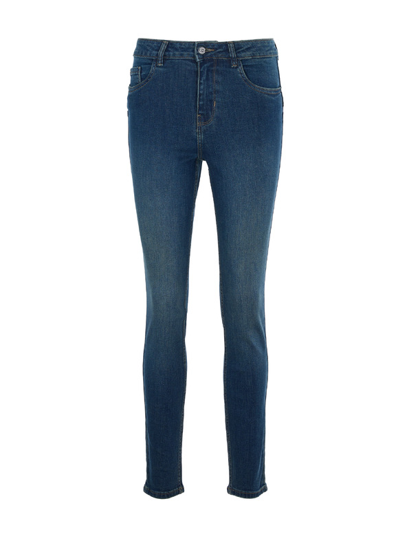 Orsay Tmavě modré dámské skinny fit džíny ORSAY