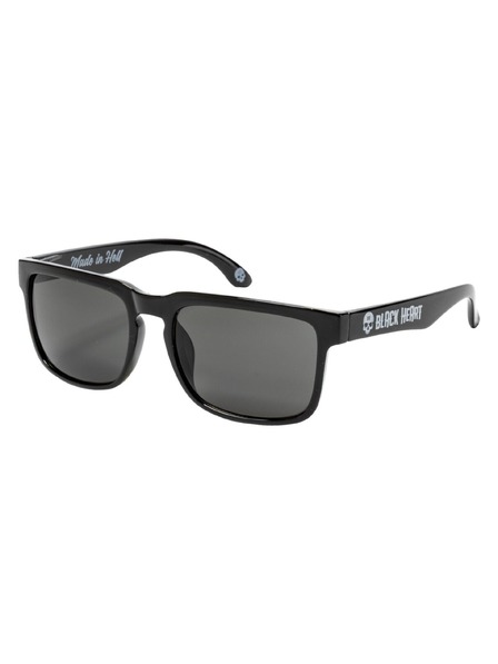 Meatfly Meatfly sluneční brýle Memphis Black Heart / Black / Gray