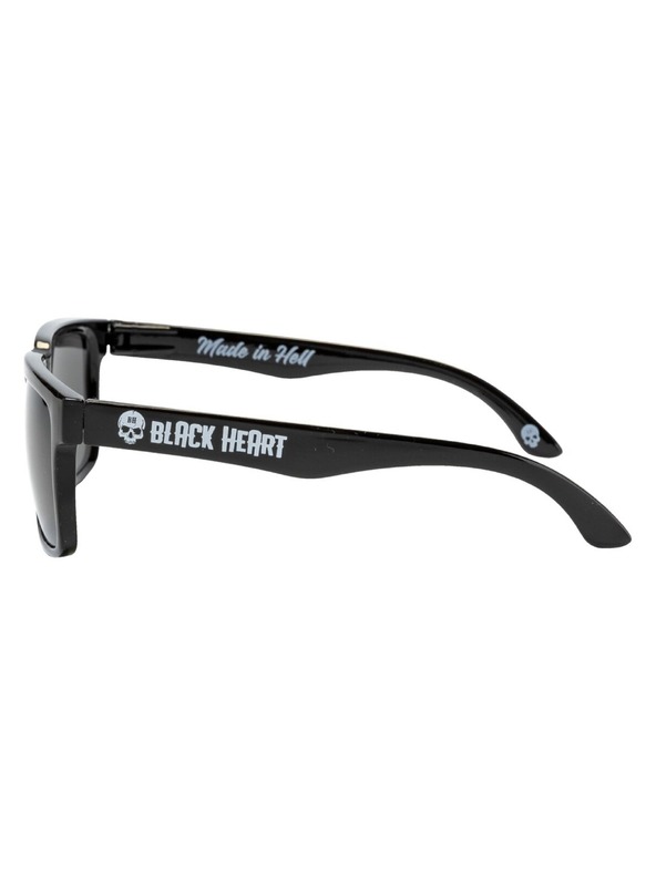 Meatfly Meatfly sluneční brýle Memphis Black Heart / Black / Gray