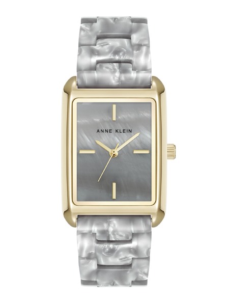 Anne Klein Dámské hranaté hodinky Anne Klein AK/5290GPLG