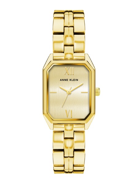Anne Klein Dámské hranaté hodinky Anne Klein AK/3774CHGB