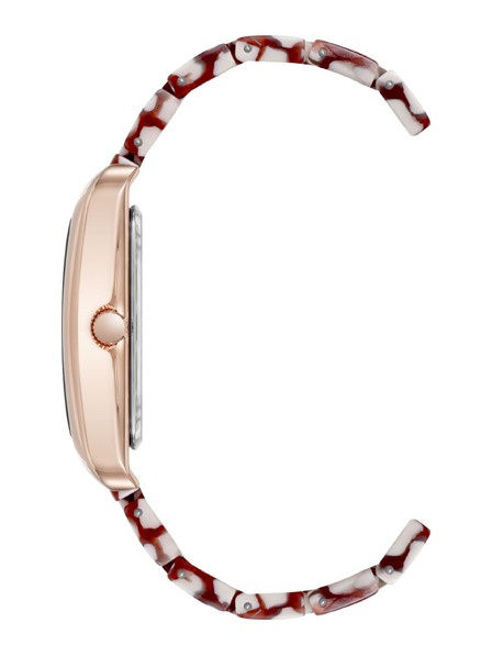Anne Klein Dámské hranaté hodinky Anne Klein AK/5290RGLP