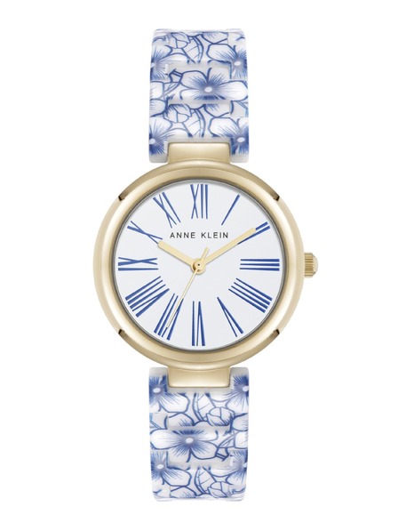 Anne Klein Dámské kulaté hodinky Anne Klein AK/5320GPBL