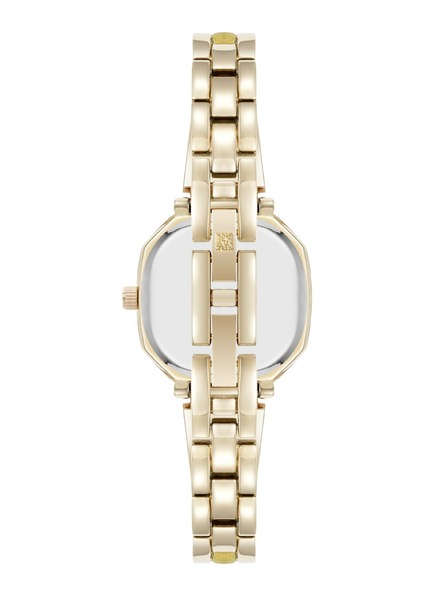 Anne Klein Dámské hranaté hodinky Anne Klein AK/5402GPBK