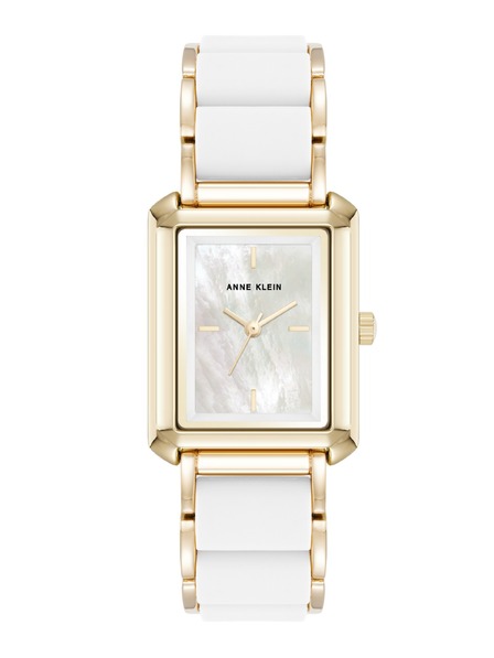 Anne Klein Dámské hranaté hodinky Anne Klein AK/5278GPWT