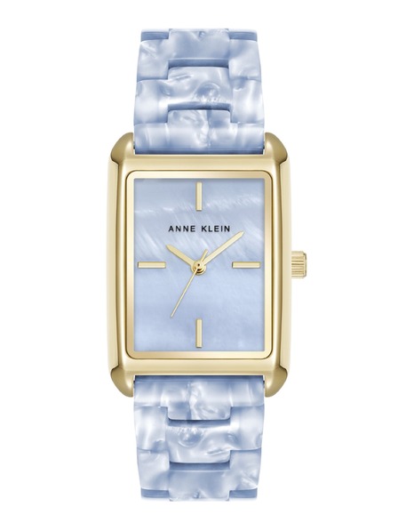 Anne Klein Dámské hranaté hodinky Anne Klein AK/5290GPLB