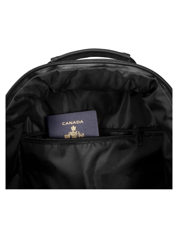 Heys Černý unisex batoh Heys Puffer Backpack Black