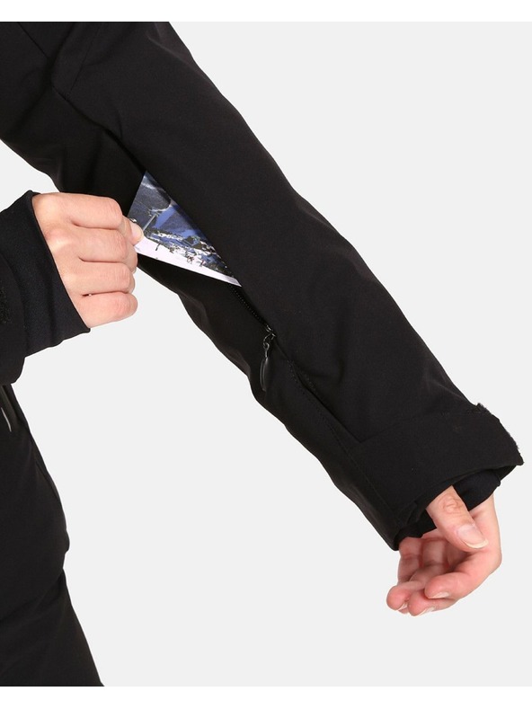 Kilpi Černá dámská zimní bunda Kilpi Valera-W