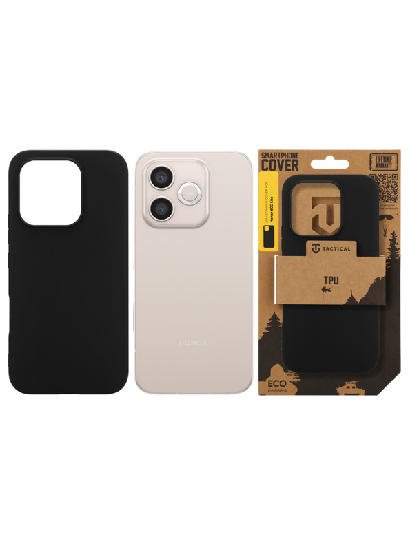 Tactical Tactical TPU Kryt pro Honor 600 Lite Black