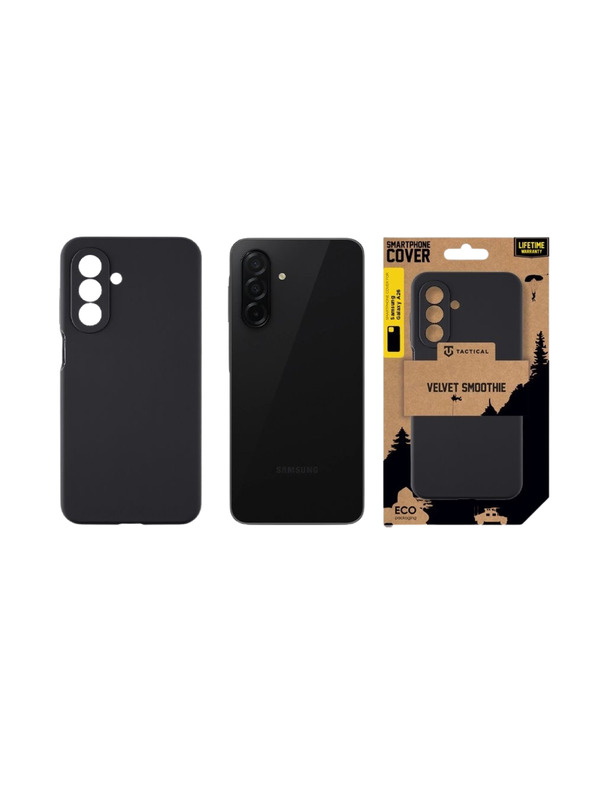 Tactical Tactical Velvet Smoothie Kryt pro Samsung Galaxy A26 5G Asphalt