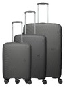 Travelite Sada cestovních kufrů Tamaris Voyaage S,M,L Anthracite