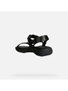 Geox Černé dámské sandály Geox Spherica EC5W