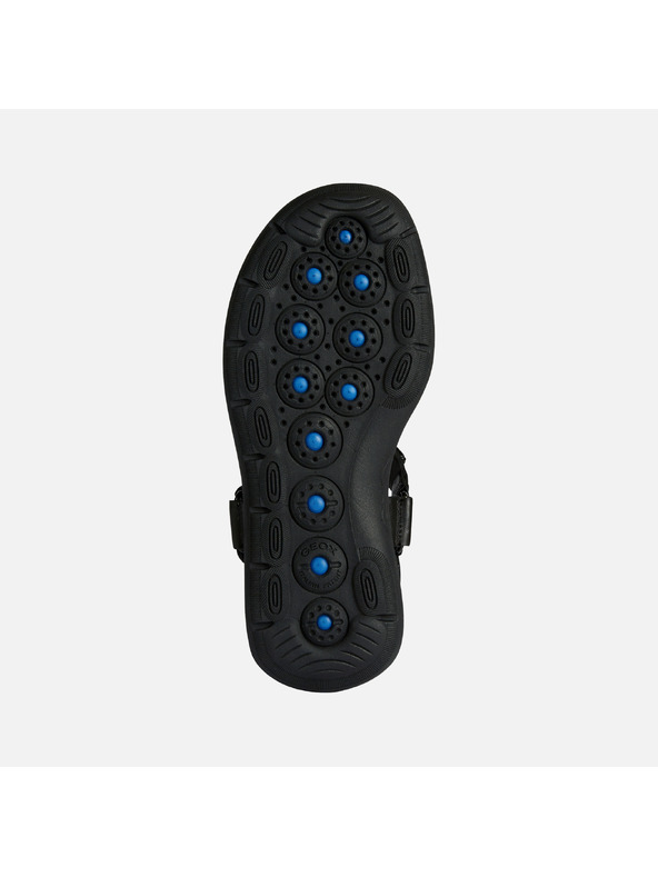 Geox Černé dámské sandály Geox Spherica EC5W