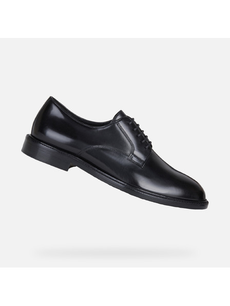 Geox Černá pánská společenská obuv Geox Artenova