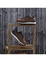 Geox Hnědé pánské tenisky Geox Spherica Actif X2