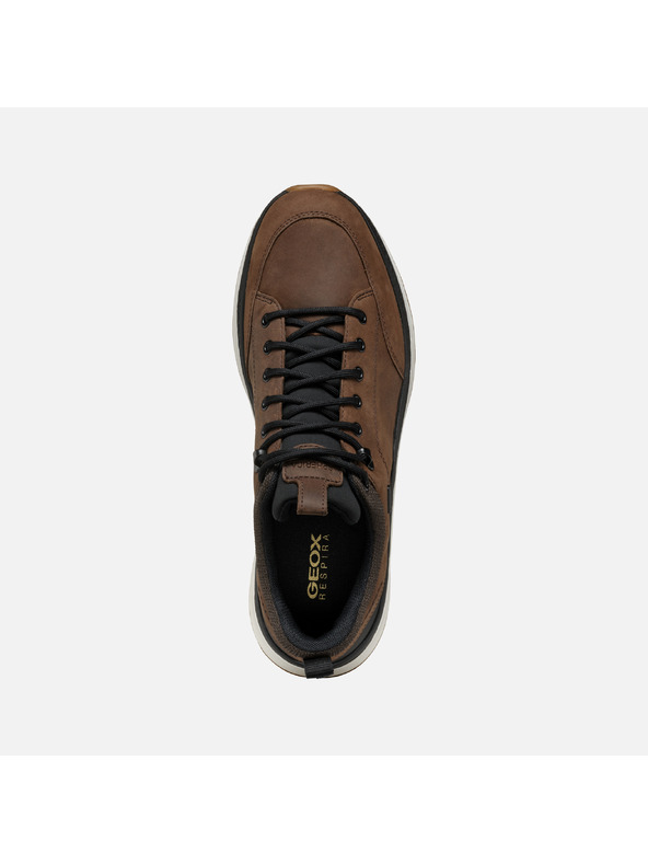 Geox Hnědé pánské tenisky Geox Spherica Actif X2