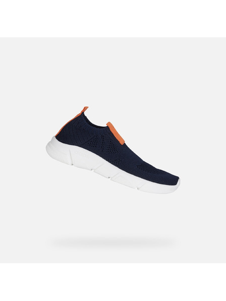 Geox Modré chlapecké tenisky Geox Aril