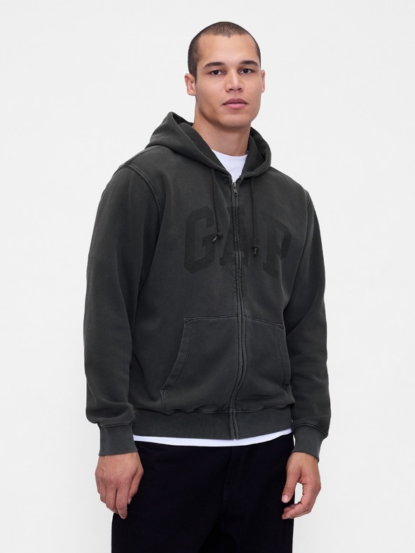 GAP Mikina s logem VintageSoft GAP