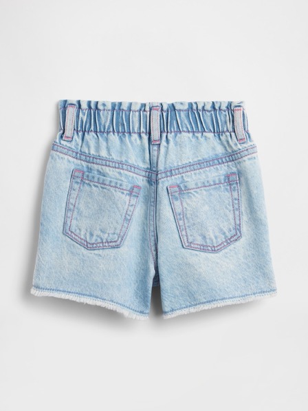 GAP Baby džínové kraťasy Paperbag Mom GAP