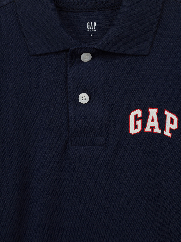 GAP Dětské polo tričko logo Gap GAP