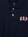 GAP Dětské polo tričko logo Gap GAP