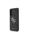 Guess Guess PU 4G Metal Logo Zadní Kryt pro Samsung Galaxy A36 Grey