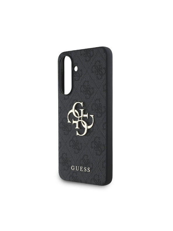 Guess Guess PU 4G Metal Logo Zadní Kryt pro Samsung Galaxy A36 Grey