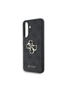 Guess Guess PU 4G Metal Logo Zadní Kryt pro Samsung Galaxy A36 Grey