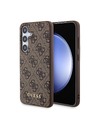 Guess Guess 4G Zadní Kryt pro Samsung Galaxy S24 Brown